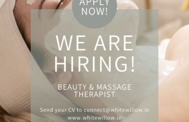 We are Hiring! Beauty & Massage Therapist